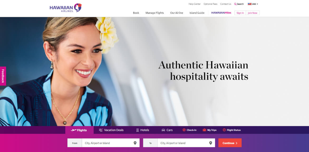 Hawaiian Airlines Affiliate Program