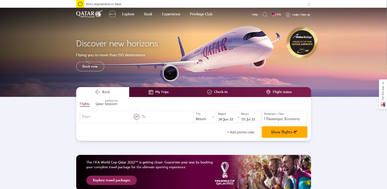 Qatar Airways Affiliate Program