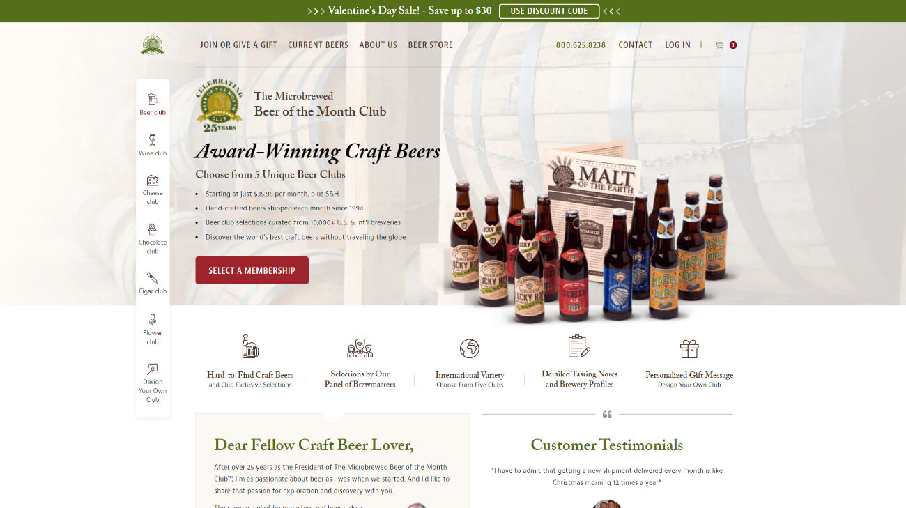 Beer of the Month Club Affiliate Program