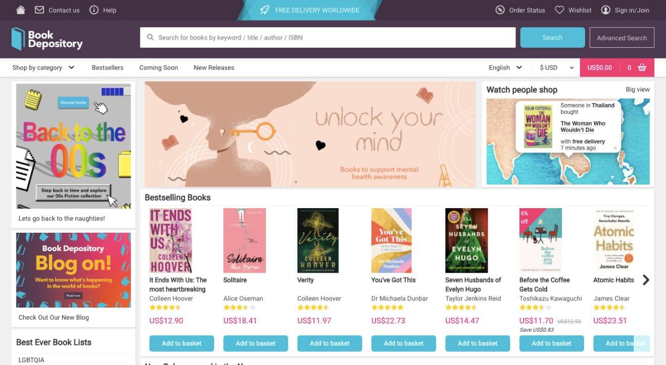 Book Depository Affiliate Program