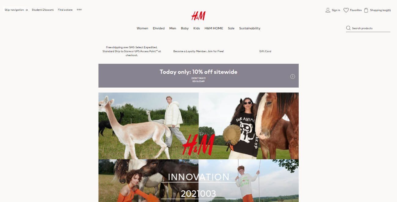 H&M Affiliate Program