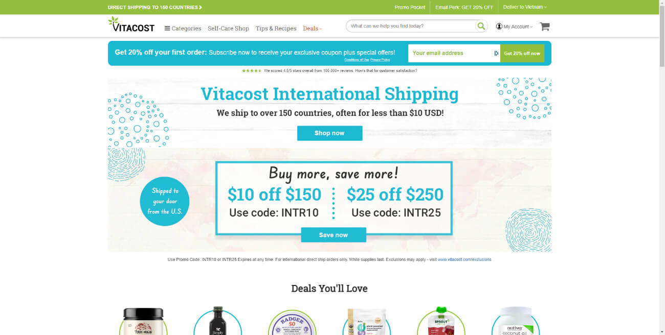 Vitacost Affiliate Program