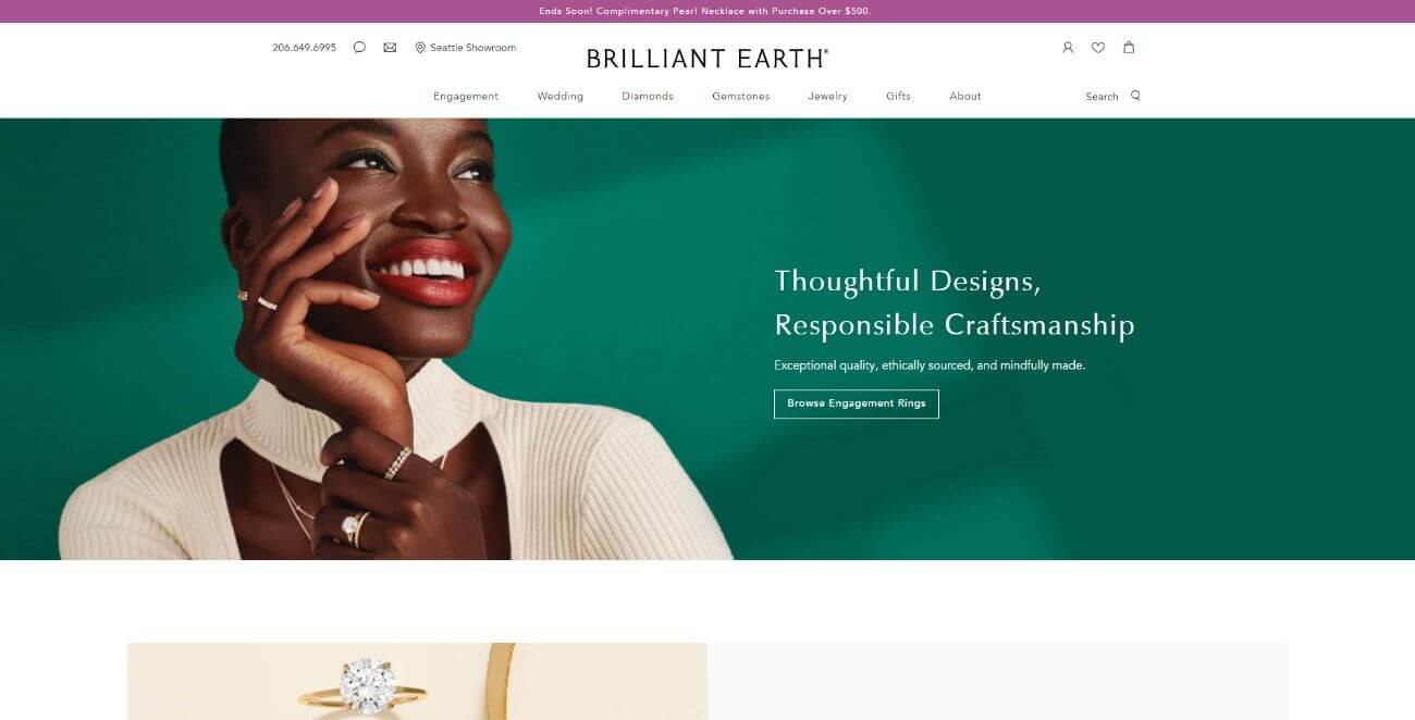 Brilliant earth deals website