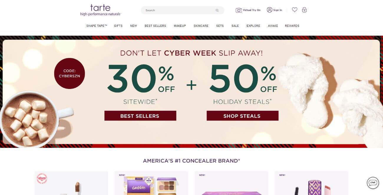 Tarte Cosmetics Affiliate Program