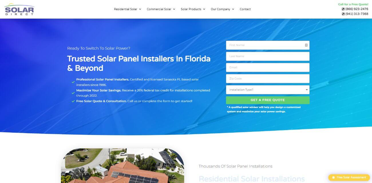 Solar Direct Affiliate Program