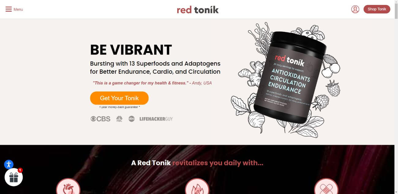 Red Tonik Affiliate Program