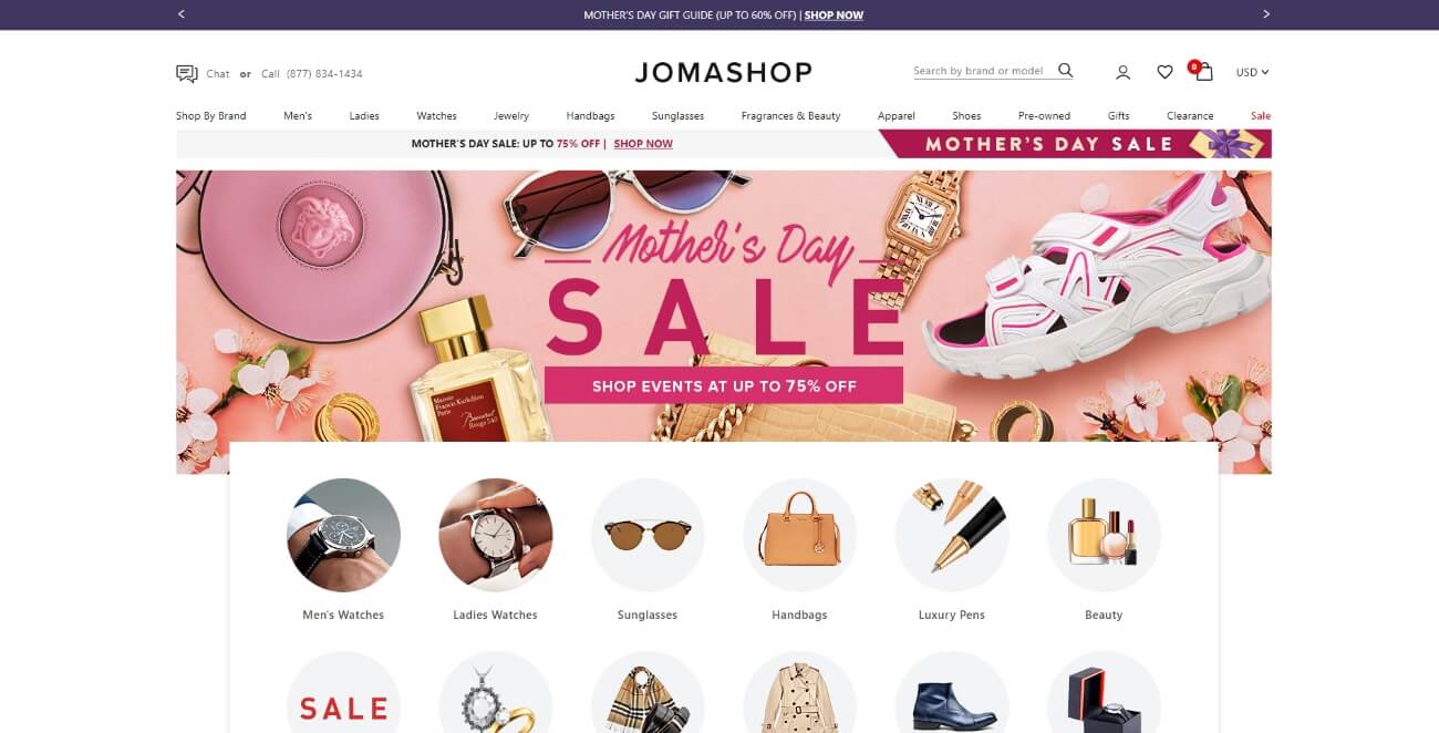 Jomashop sign up online coupon