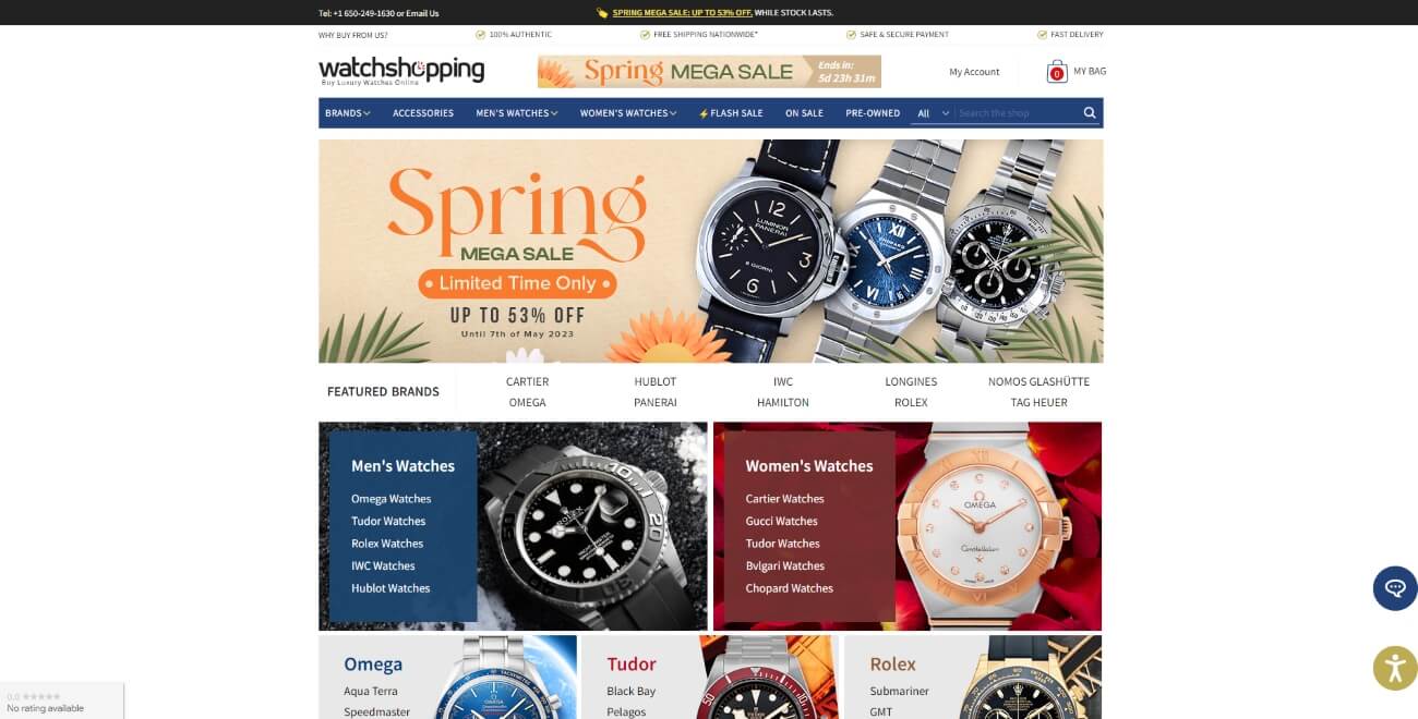 Watchshopping coupon store