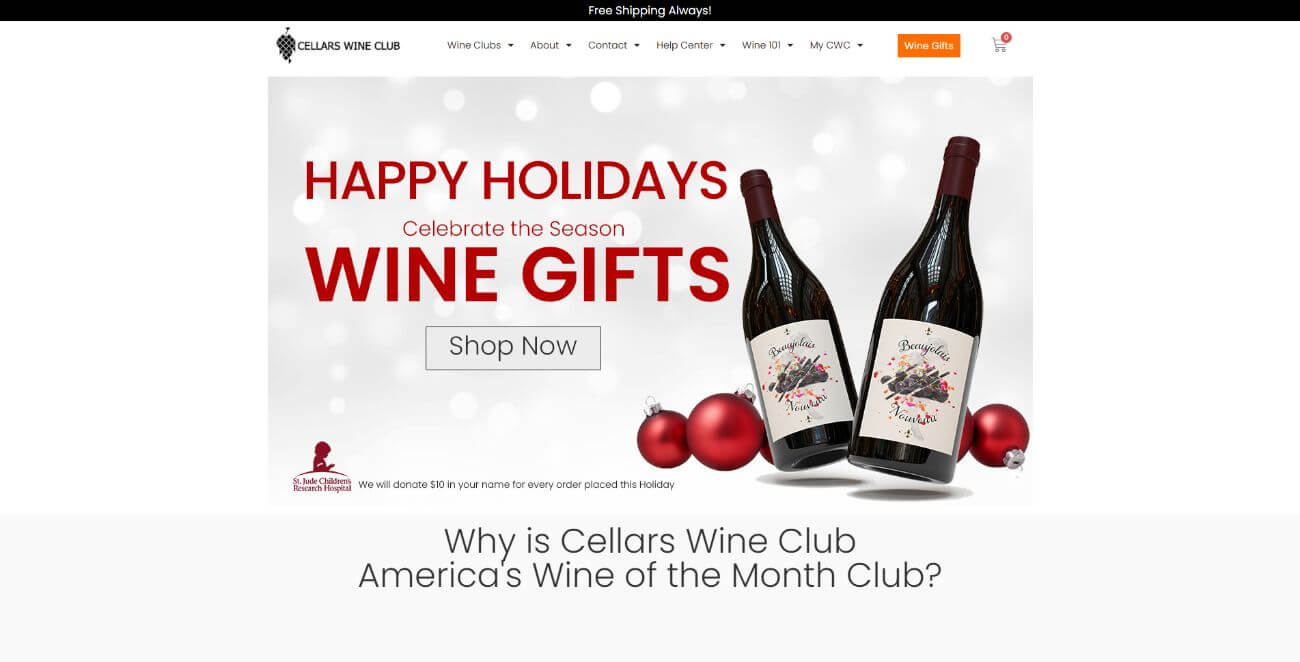 Cellars Wine Club Affiliate Program