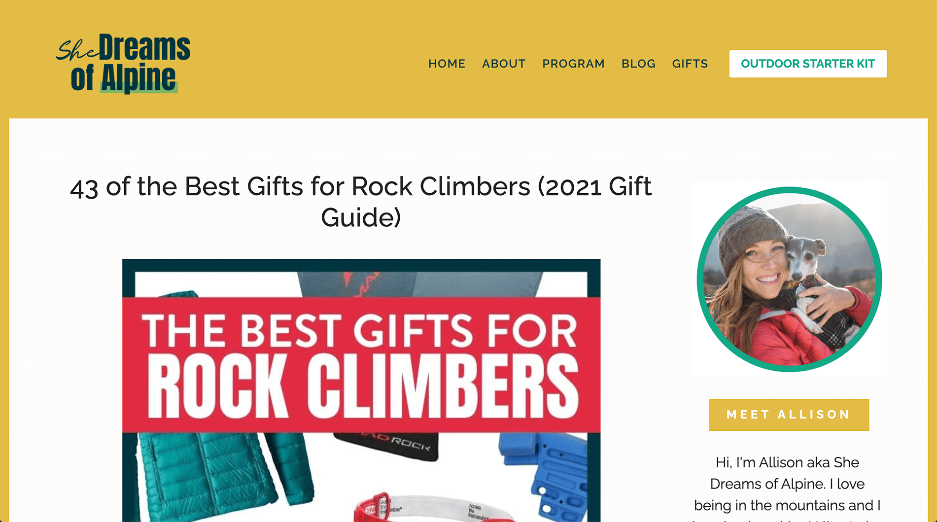 Affiliate Gift Guide