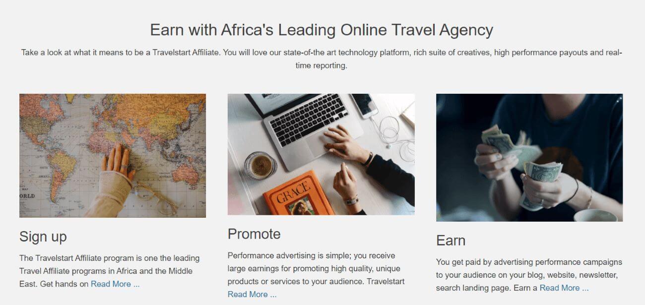 Travel Start Affiliate Program SA