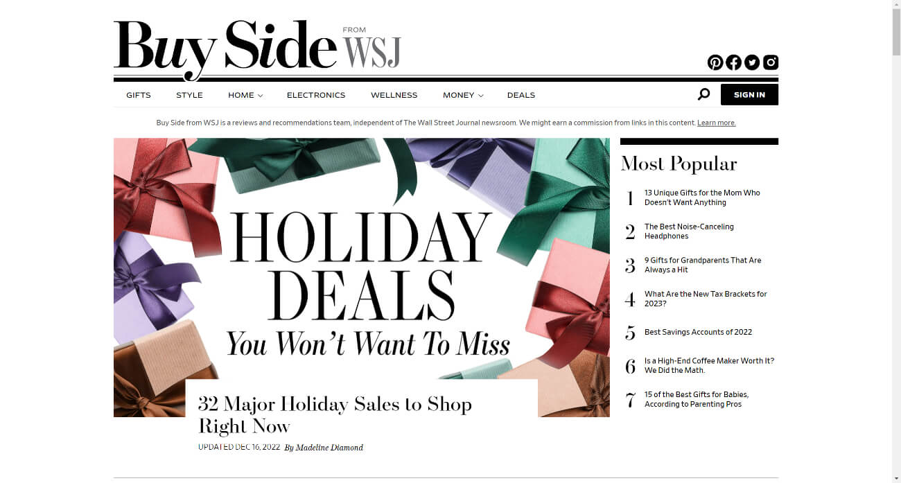 Buy Side from WSJ — Expert Shopping Advice and Reviews - Buy Side from WSJ