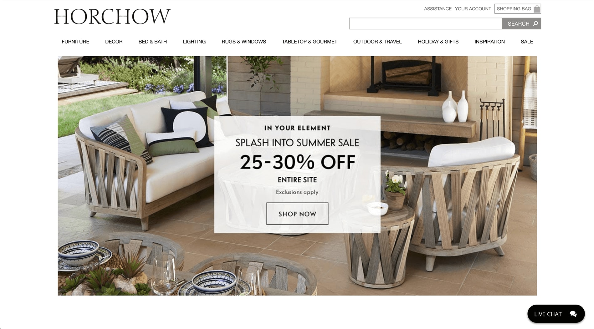 Horchow Affiliate Program