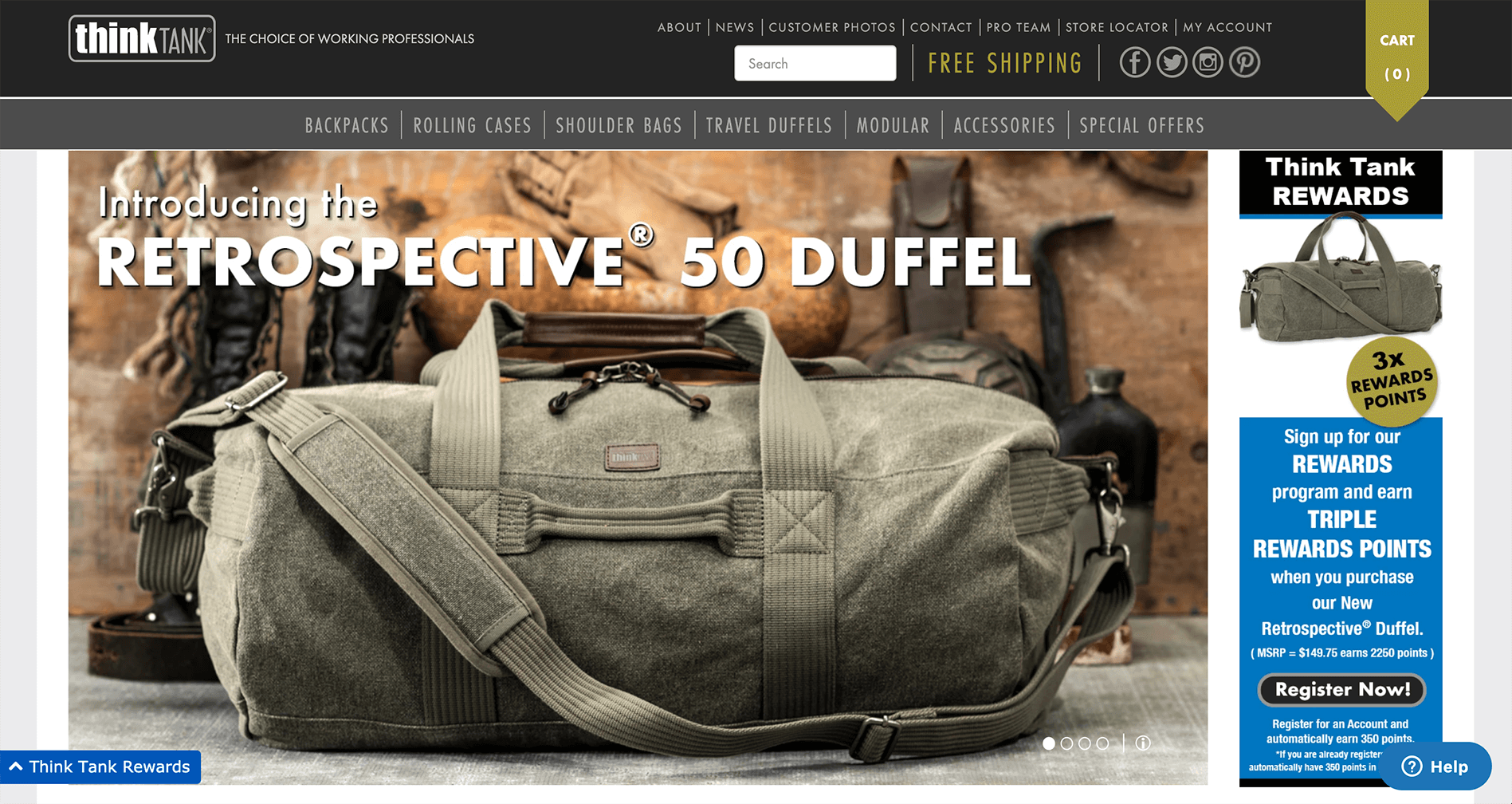 Retrospective® Duffel 50