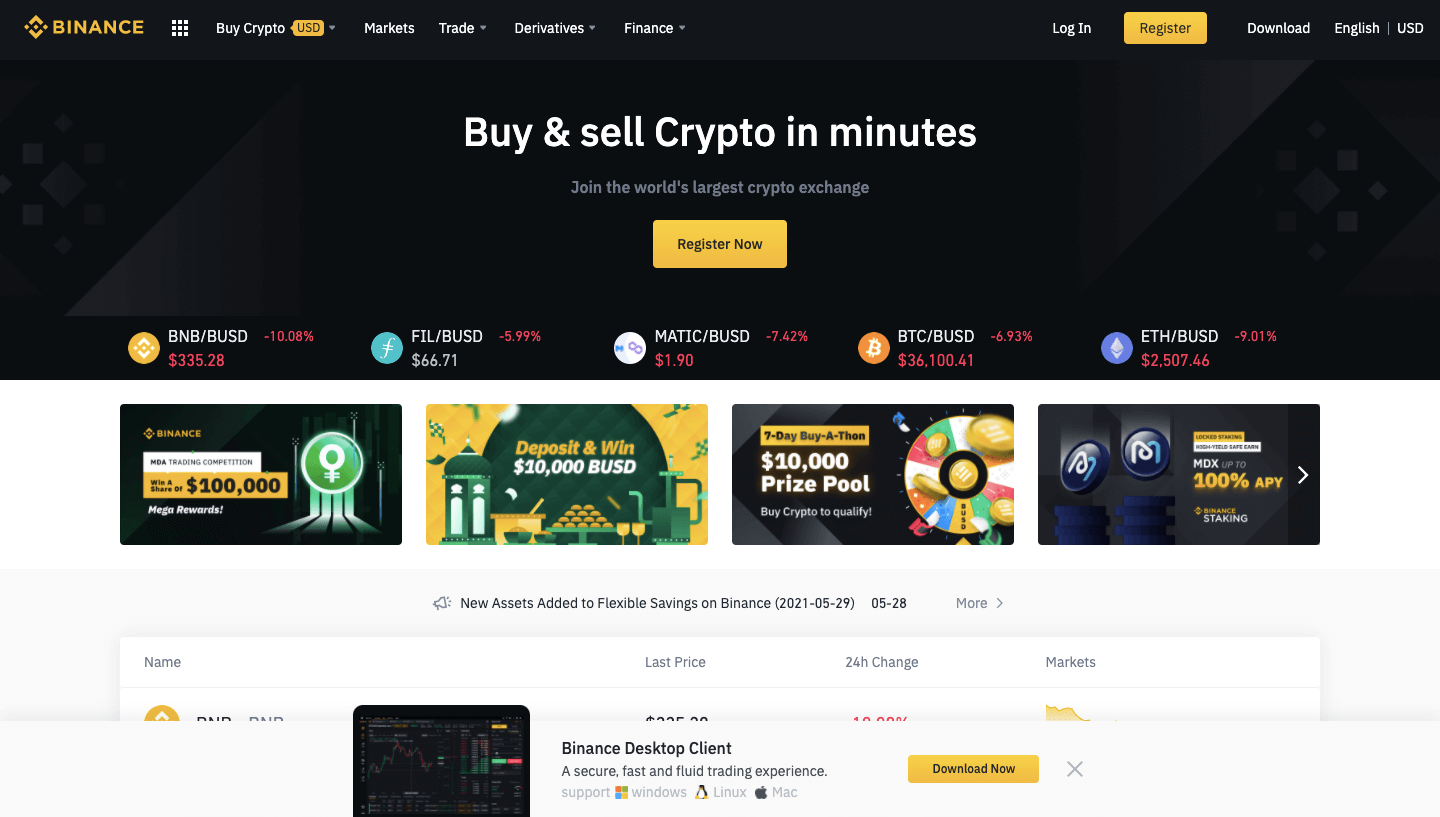 Binance Affiliate Program