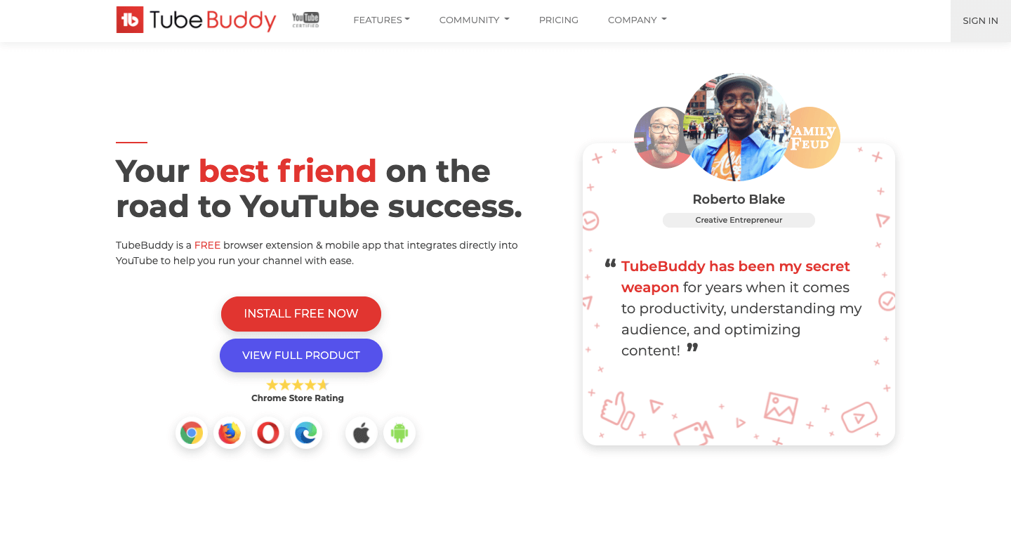 TubeBuddy Affiliate Program