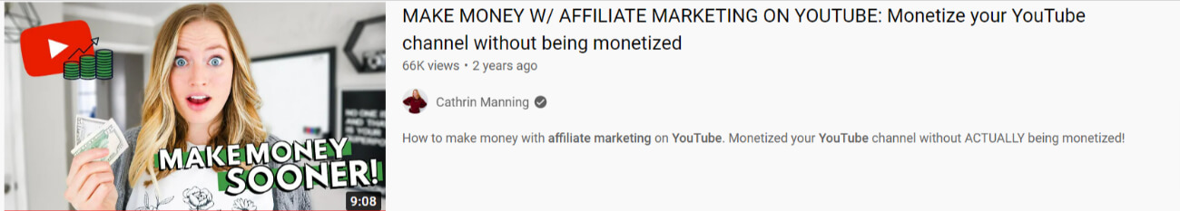 Affiliate Marketing Guide on Youtube